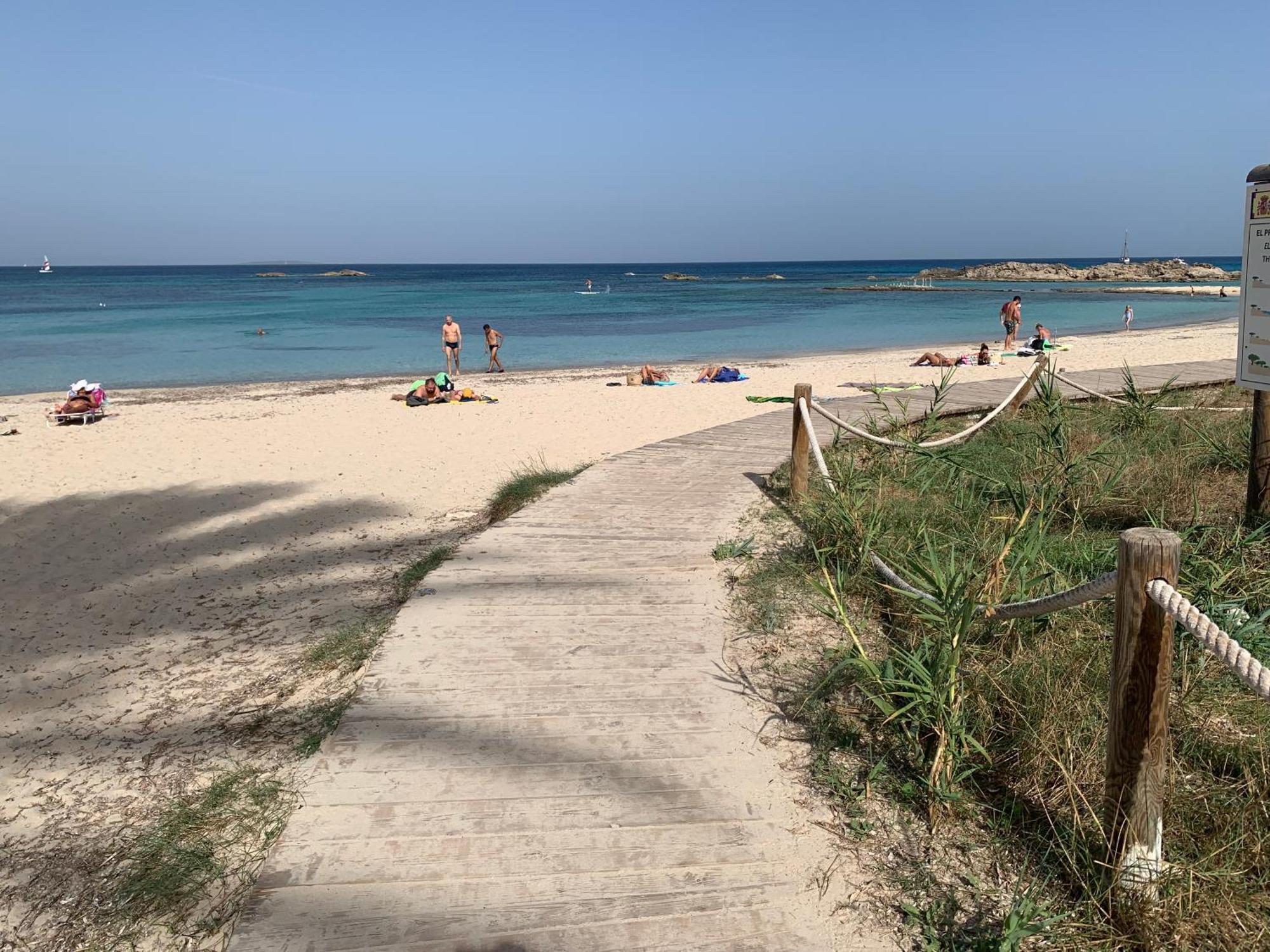 Apt Calmacabana A 50M Dal Mare Daire Es Pujols Dış mekan fotoğraf